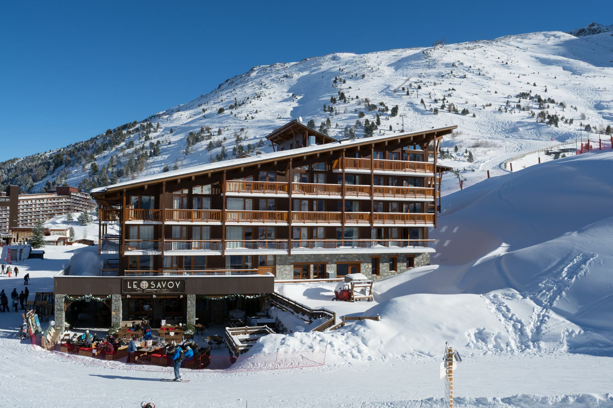 Chalet Des Neiges : La Cime Des Arcs Les Arcs  Екстер'єр фото